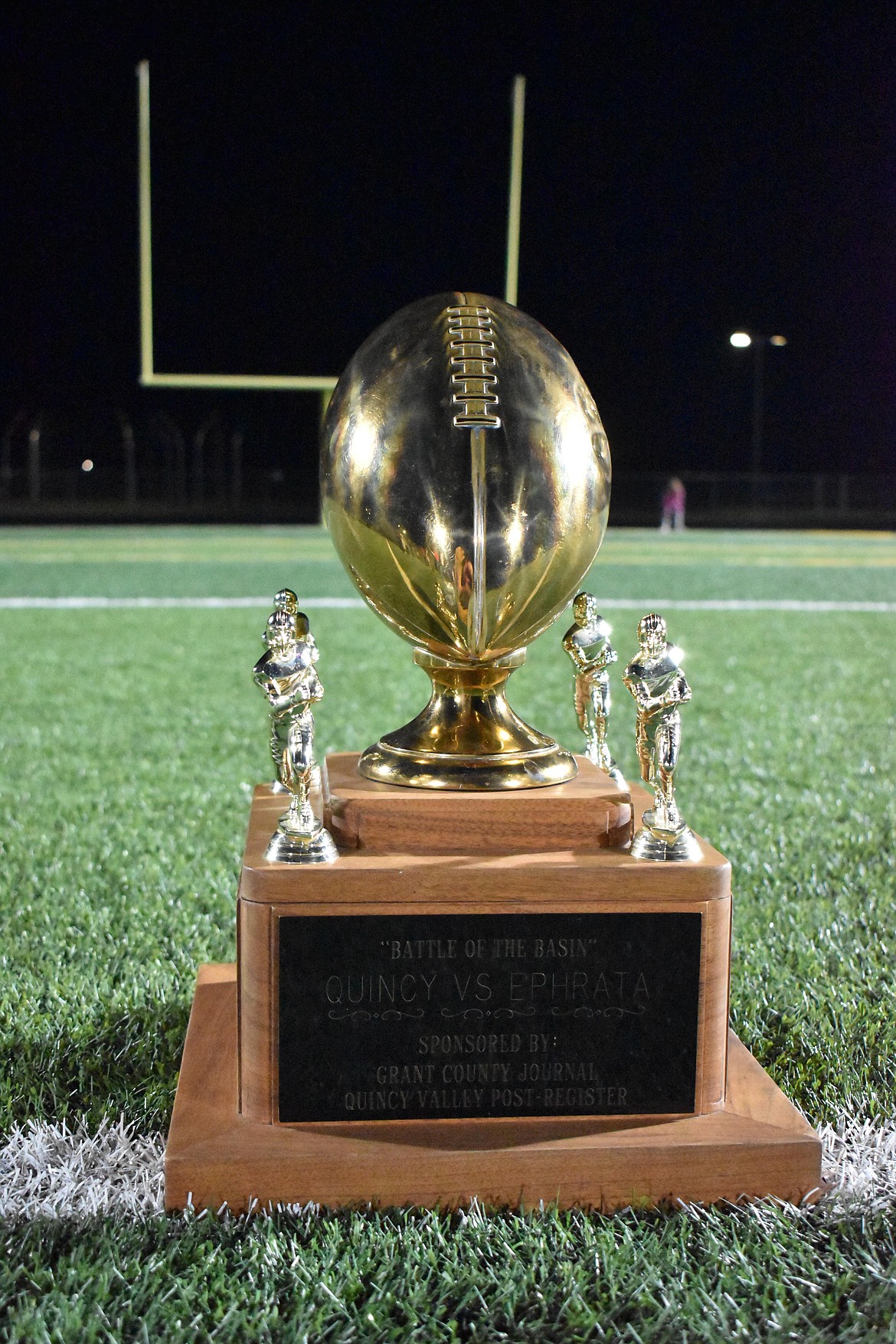 The Battle of the Basin saw Ephrata walk away with the trophy after taking the game 28-0.