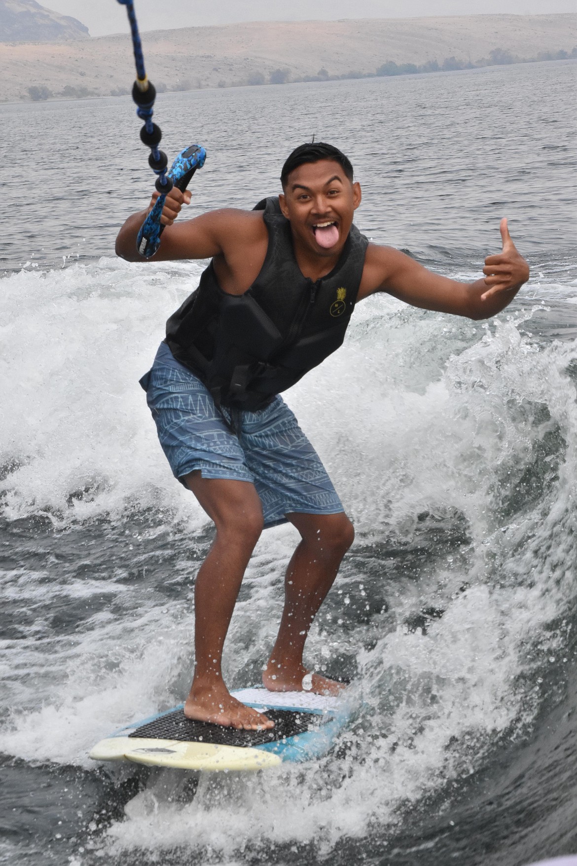 WFW participants had fun surfing the waters of the Columbia over the weekend.
