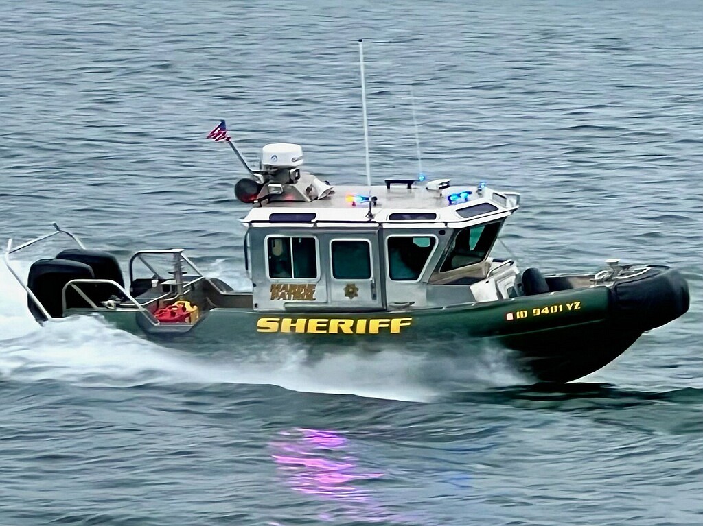 The Kootenai County Sheriff’s Office Marine Team patrols the county’s waterways. Courtesy photo.