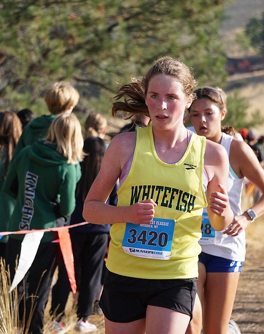 Cross country has solid showing at huge regional race Whitefish Pilot