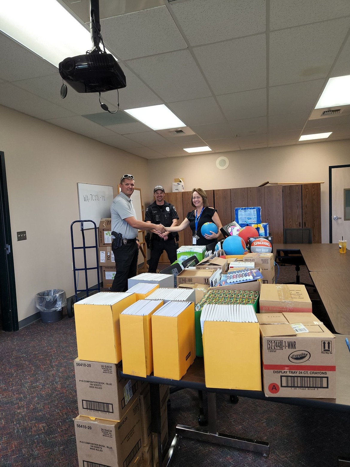 The Benevolent Fund is supported through grants, donations, and fundraisers put on by SLPD and is used to support different needs of the Soap Lake Community.