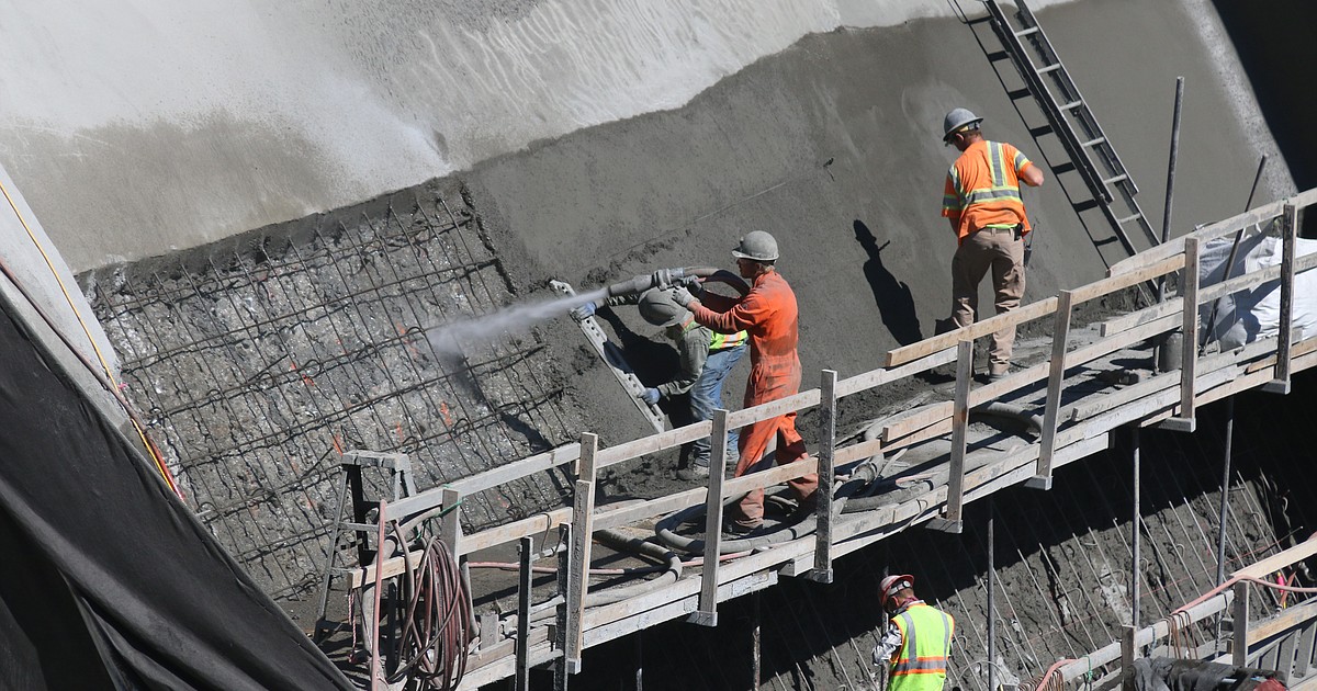 Moyie Dam resurfacing project nearly complete Bonners Ferry Herald