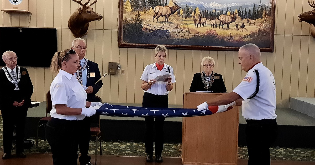 Kalispell Elks hold U.S. flag folding demonstration Daily Inter Lake
