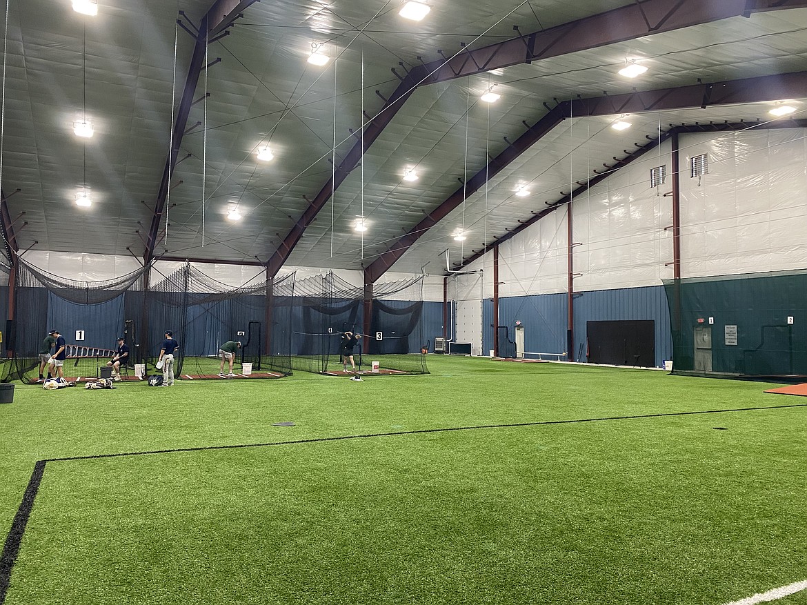The Six also features retractable batting cages and pitcher’s mounds, with the batting cages being able to be moved to open up more space during training sessions.
