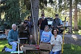 Community members glean fruit trees to avoid bear encounters in extra active fall