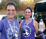 Goal reached, a finish line toast