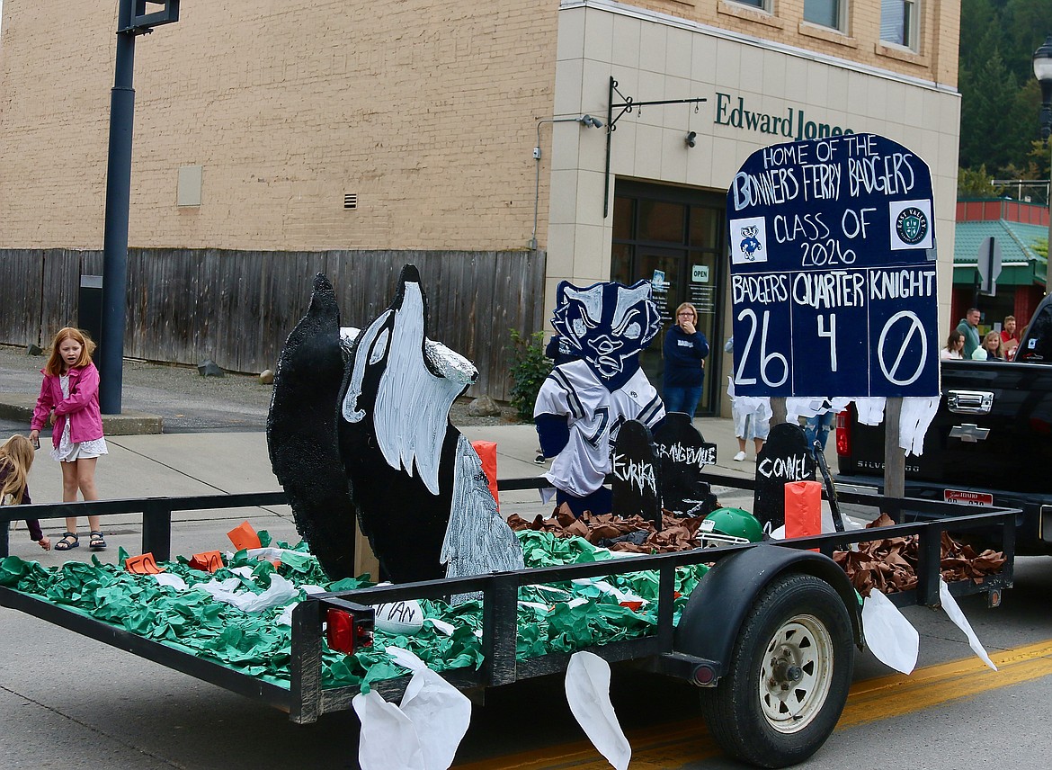Class of 2026 Homecoming float.