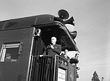 Yesterdays: Truman visits Columbia Falls