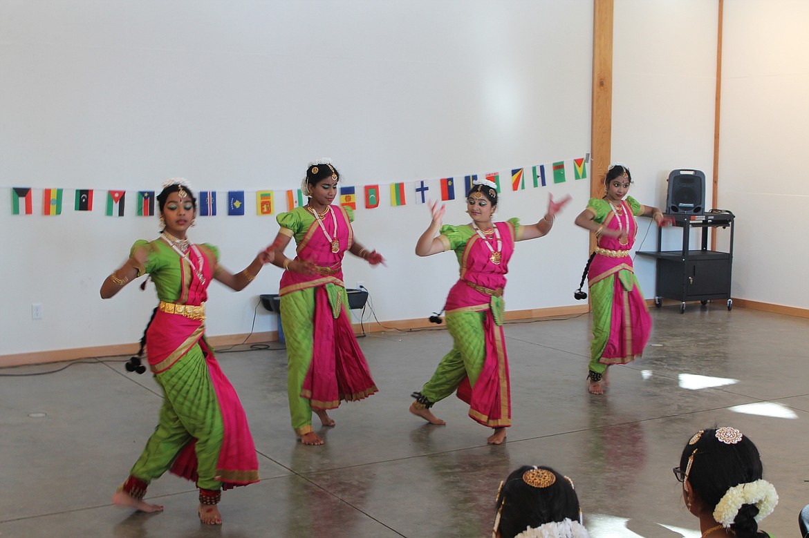 Dancers demonstrate the traditions of India during the Celebration of Cultures in Quincy in 2018. The Celebration of Cultures will be part of the new Quincy Hometown Harvest Fest, scheduled for this weekend.