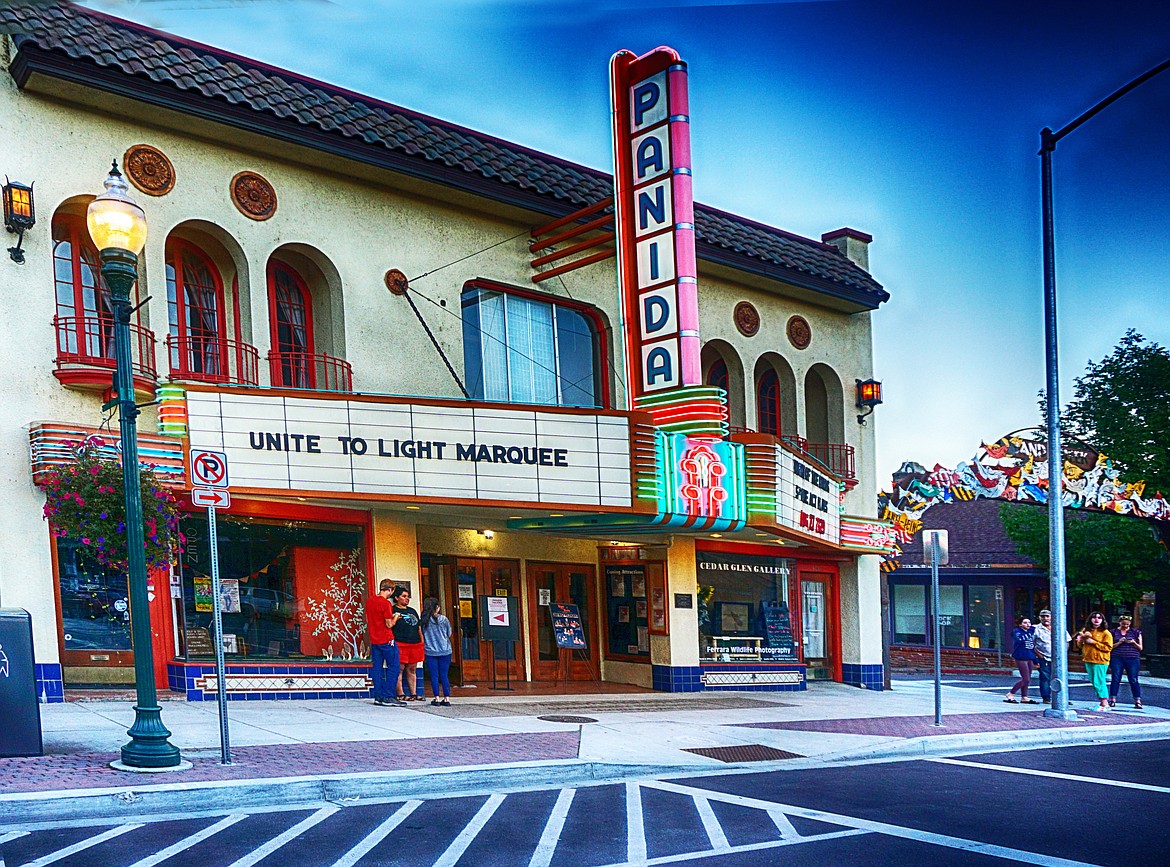 The marquee of the Panida is pictured. A $1.9 million capital campaign has been launched to allow critical updates and maintenance to take place at the historic theater.