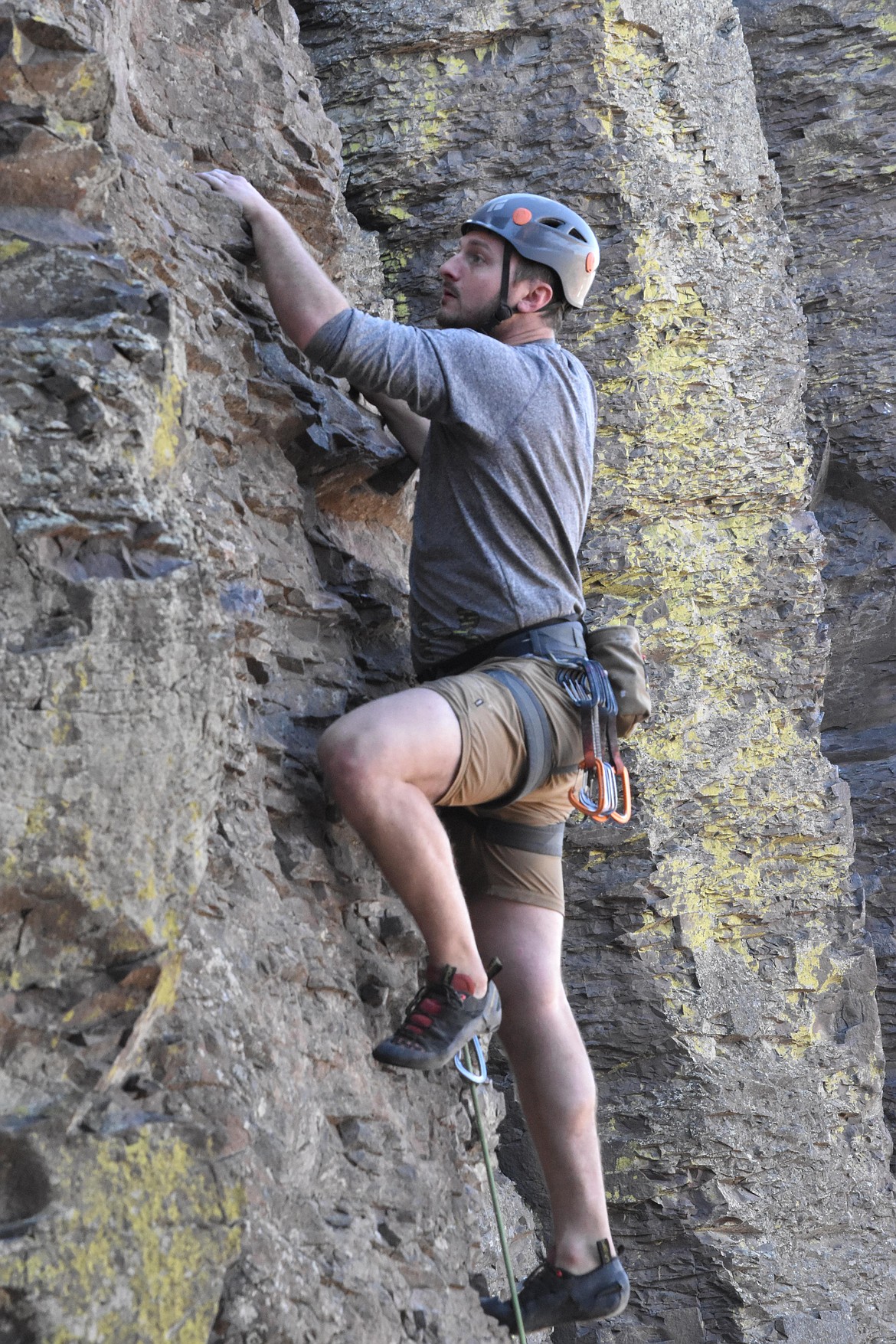 Climbing at Frenchman Coulee is very popular in the summer, where hundreds of established climbing routes give climbers lots of options to choose from.