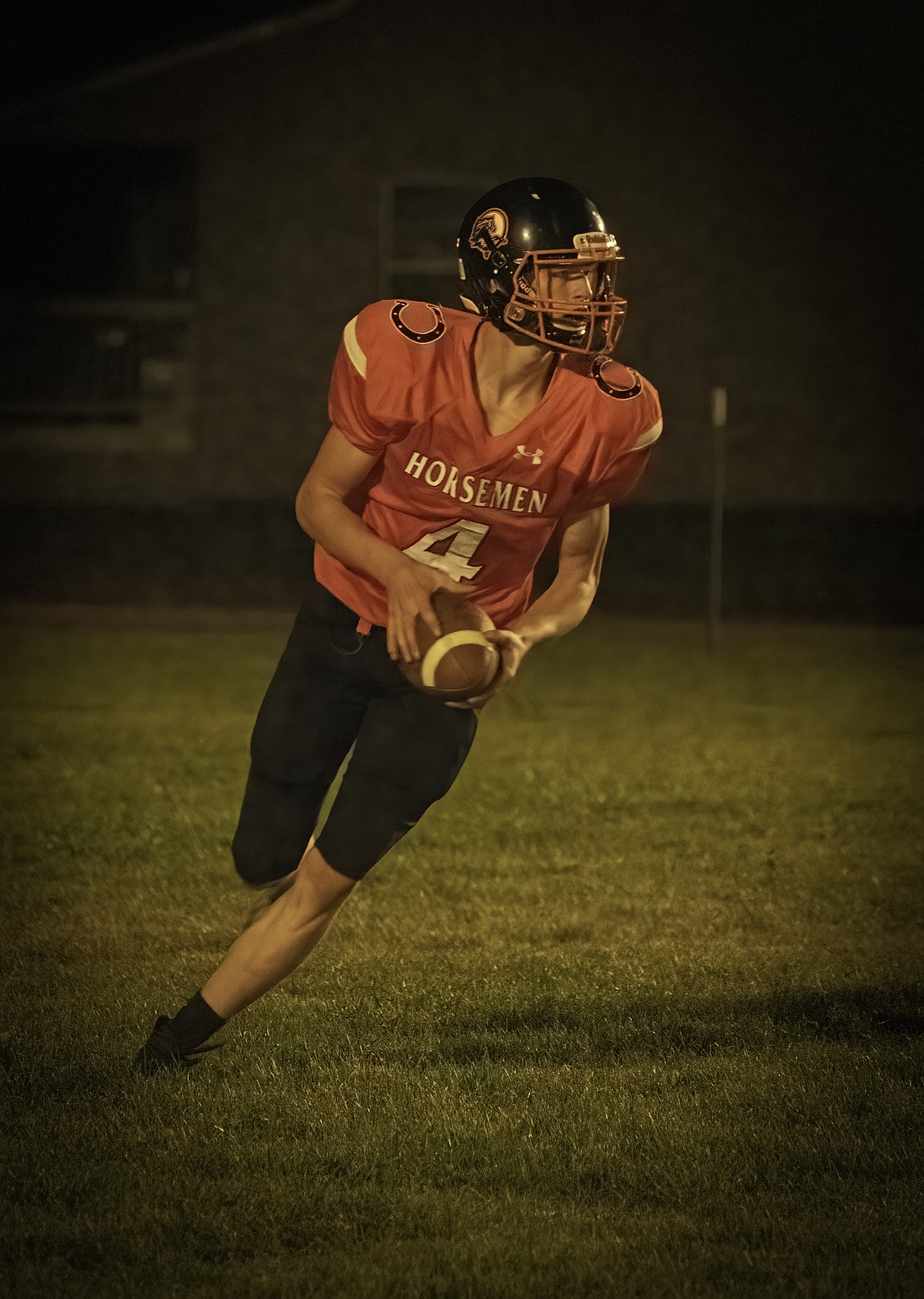 Plains' Mason Elliott makes a play against Charlo. (Tracy Scott/Valley Press)