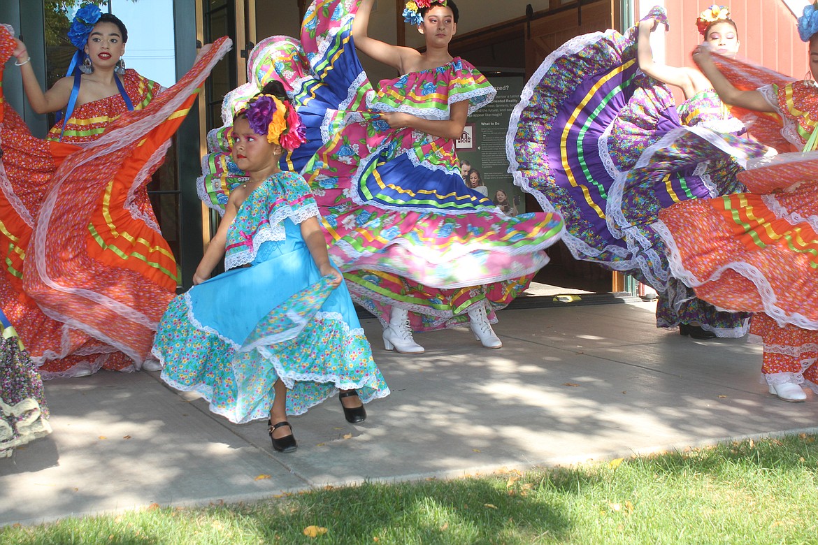 Both new and experienced dancers from the Sol y Luna troupe performed Saturday at the “Celebration of Cultures” in Quincy.