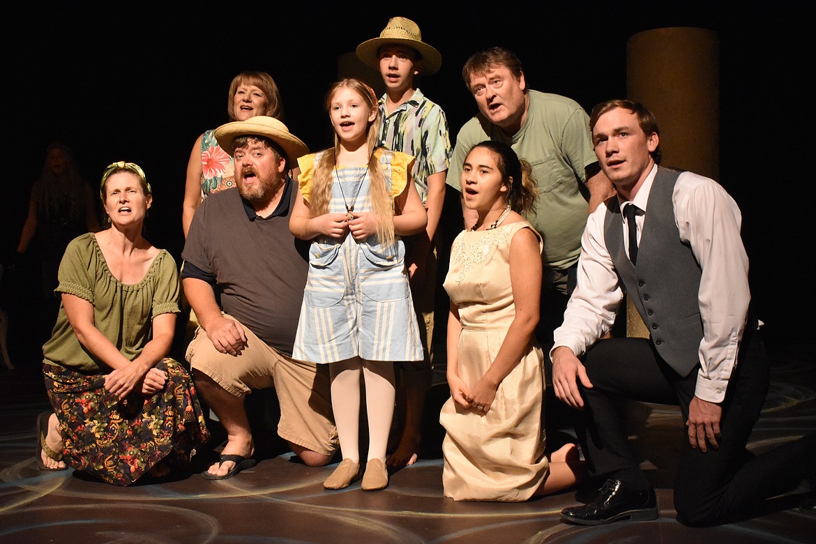 The cast of “Once on this Island” at Masquers Theatre in Soap Lake hopes to draw audience members into the story and world of the musical.