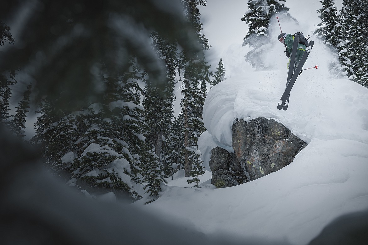 Whitefish native Parkin Costain in the Teton Gravity Research film Magic Hour. (Nic Alegre/TGR photo)