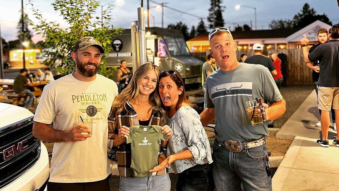 From left, Trace Miller, Jammie Miller, Jackie Adams and Jeffray Harris of The Bunker Bar.