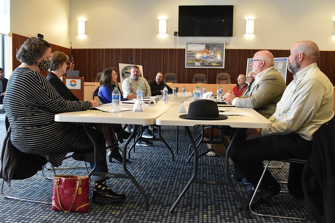 Points of conversation of the meeting were about the importance of the Odessa Groundwater Replacement Program and future planning and funding.