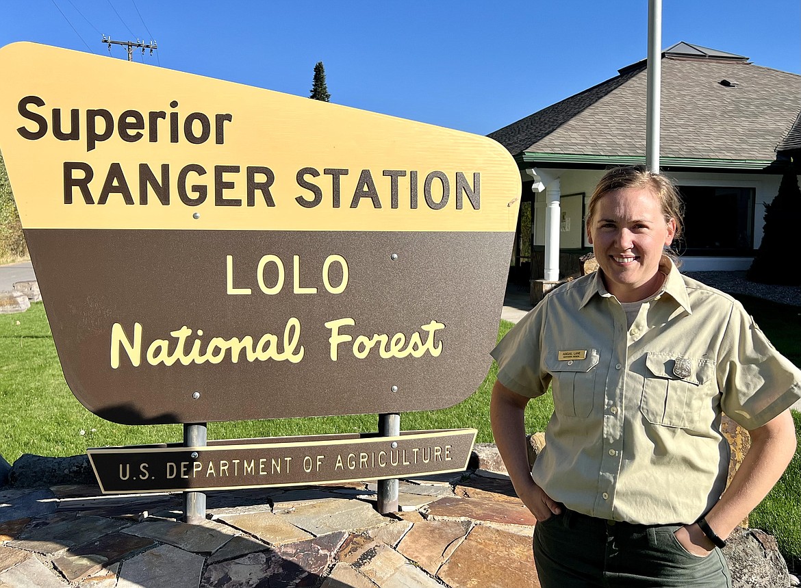 Abby Lane is a new ranger for the Lolo National Forest's Superior District. (Monte Turner/Mineral Independent)