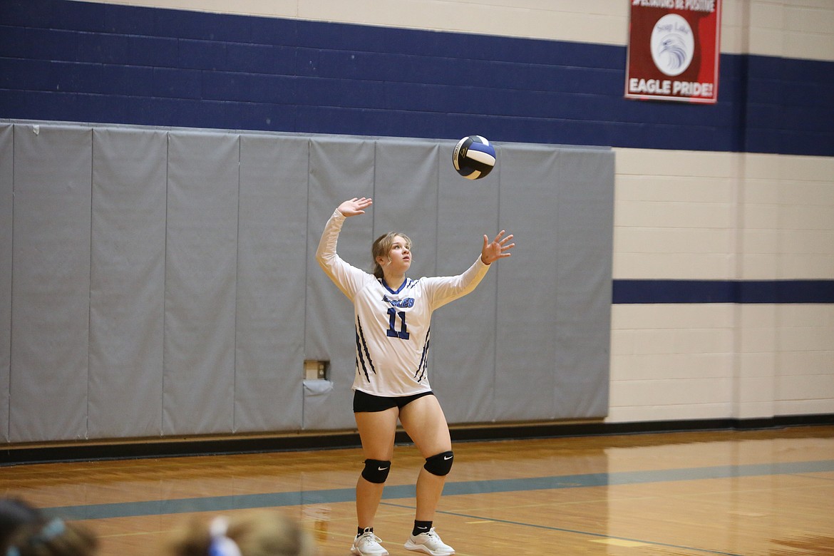 Soap Lake volleyball won two of their four games last week and will play Wilson Creek on Thursday in the second round of the District 6 1B tournament for the opportunity to go to the state tournament.