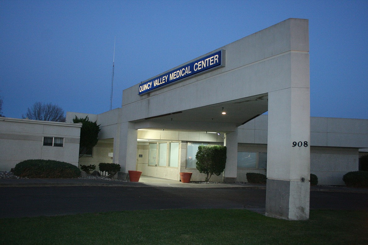 A request for proposals to construction firms for the project to replace the existing Quincy Valley Medical Center (pictured) may be issued in early December.