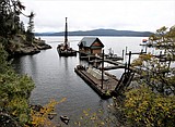 Fire boathouse comes home