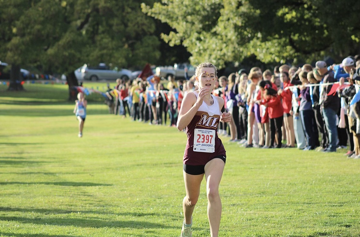 Moses Lake senior Ashlee Scheel finished 13th in the Columbia Basin Big 9 District Meet on Thursday, qualifying her for state as an individual.