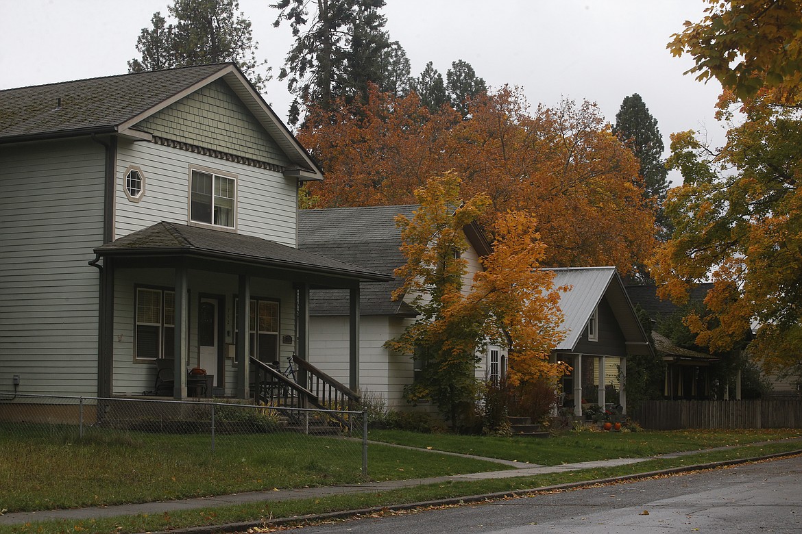 With the recent purchase of another home, North Idaho College now owns half the residential properties along Military Drive. KAYE THORNBRUGH/Press