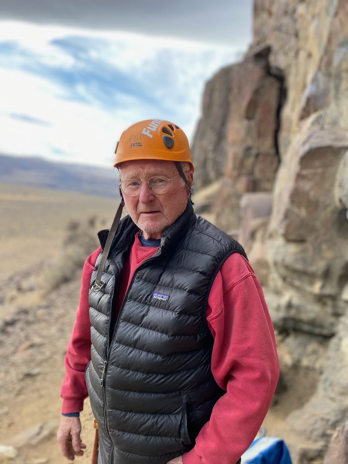 Fred Dunham, now in his 80s, still climbs and visits climbing areas in Central Washington.