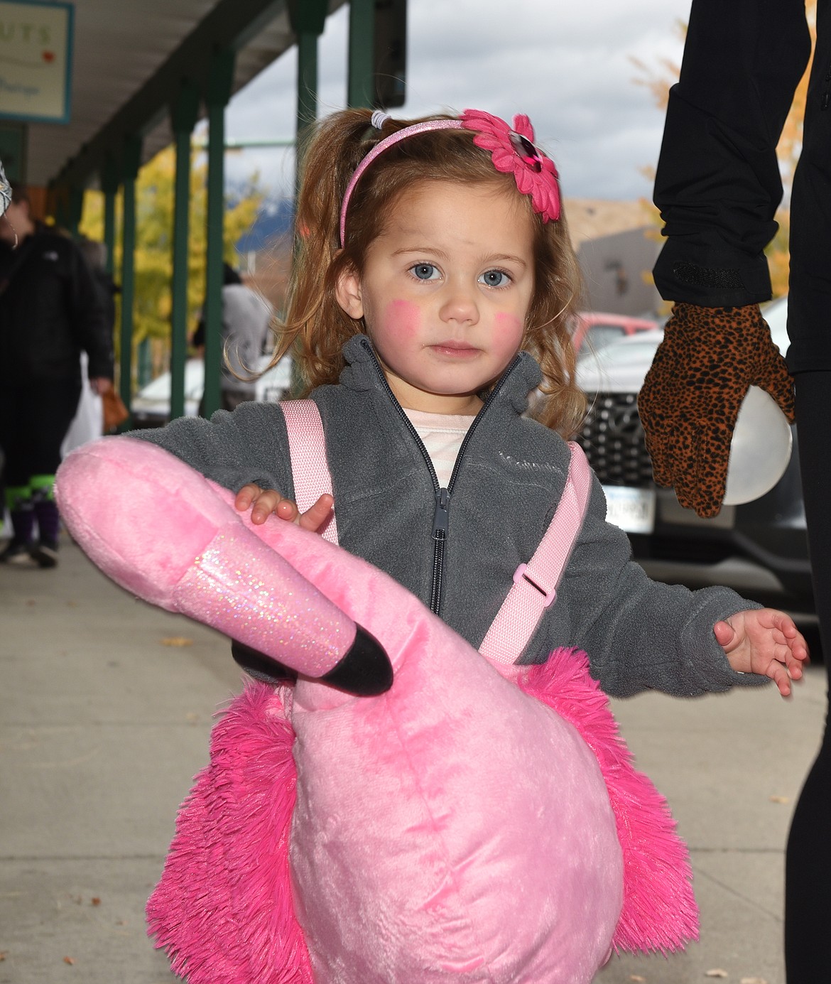 Treat or Treat Street in downtown Whitefish Monday. (Julie Engler/Whitefish Pilot)