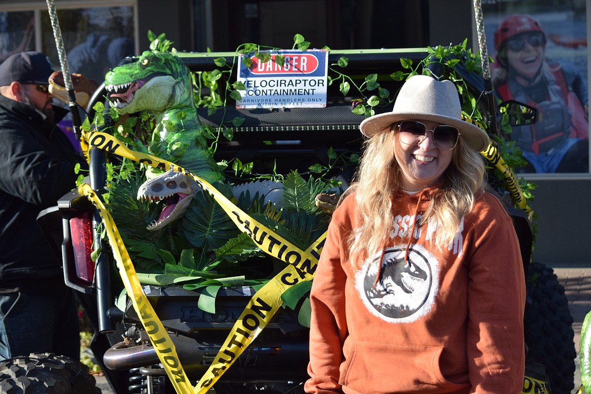 A car decked out for trunk or treat.