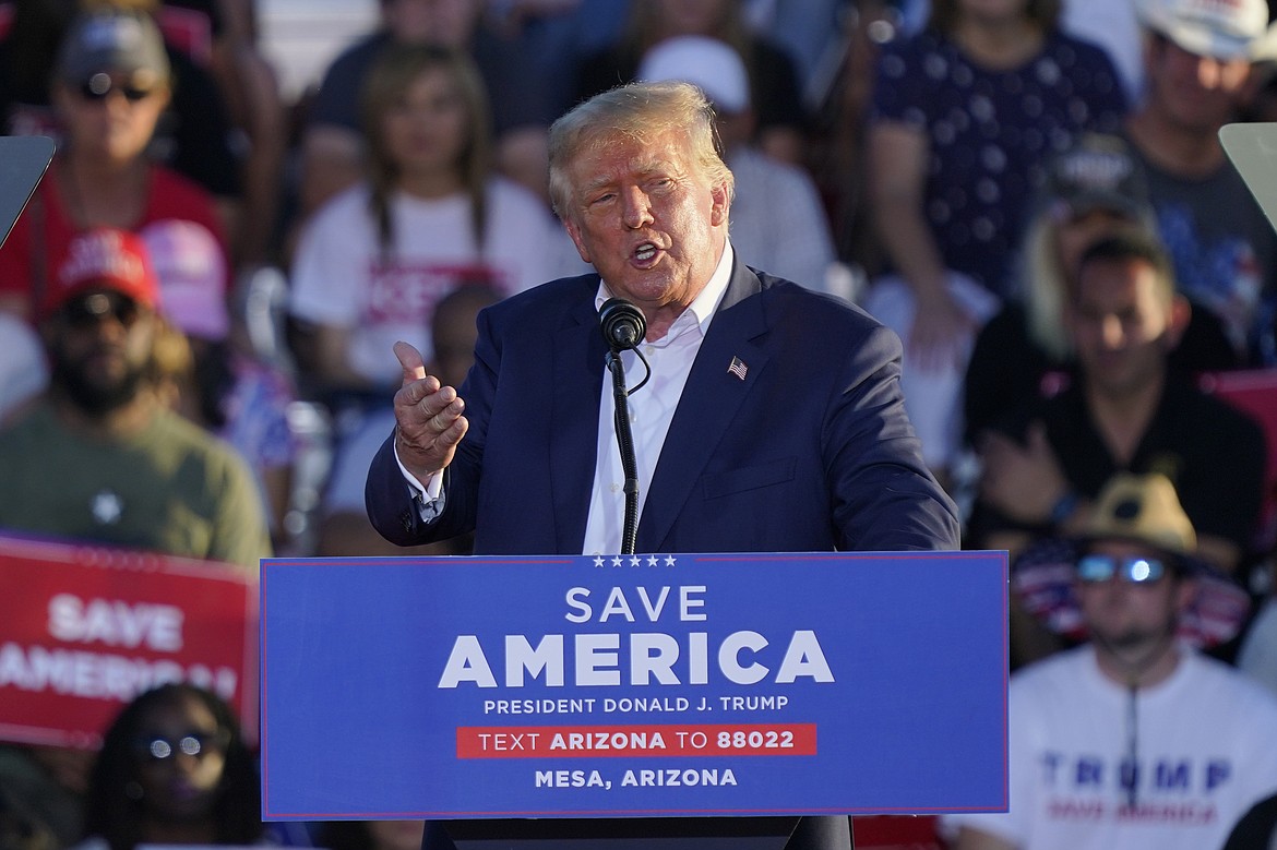 Trump 2024 campaign prepares for postmidterms launch Coeur d'Alene Press