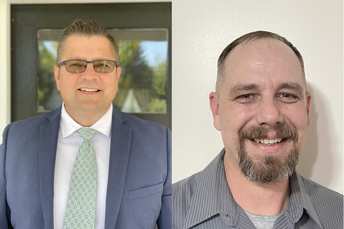 Incumbent Dale Wagner, left, is facing challenger Matthew Carlson, right, to see who will hold Adams County's top badge after the fall elections are finalized.