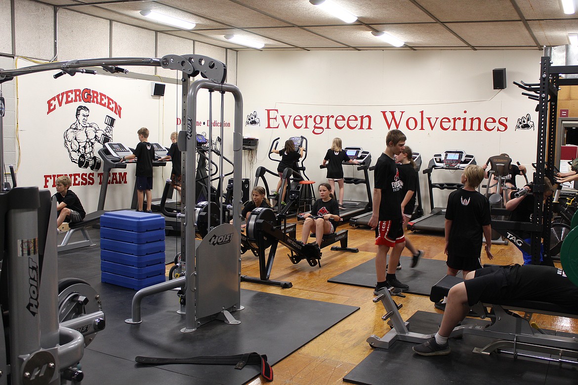 Students get moving with Evergreen Fitness program