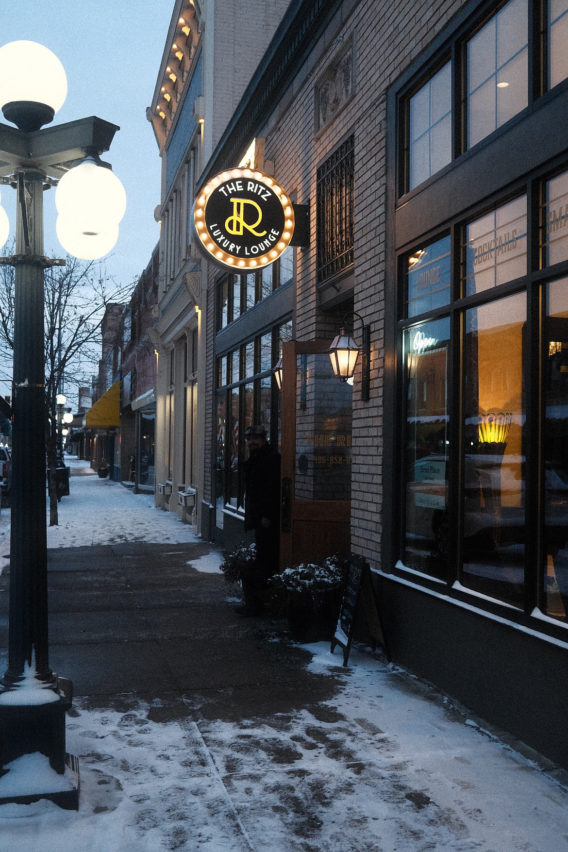 The Ritz, a bar, restaurant and nail salon, won their award for their tasteful renovation of a classic downtown storefront. (Adrian Knowler/Daily Inter Lake)