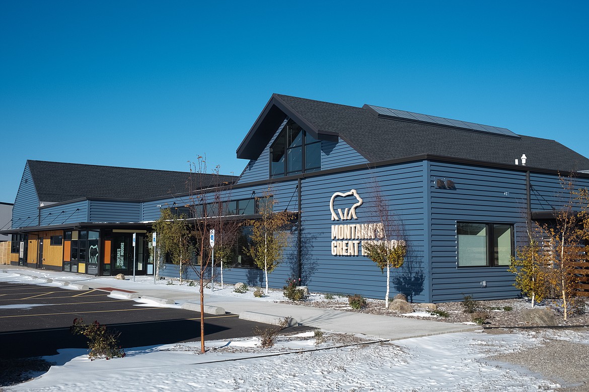 The building housing Montana's Great Indoors, a new children's play site, was honored as one of the winners of the annual Kalispell Architectural Awards. (Adrian Knowler/Daily Inter Lake)