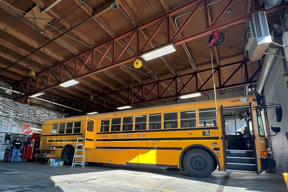 Funds raised from levies which were approved by voters on Tuesday will be used to insulate the bus garage and purchase four new school buses, according to the Ephrata School District.