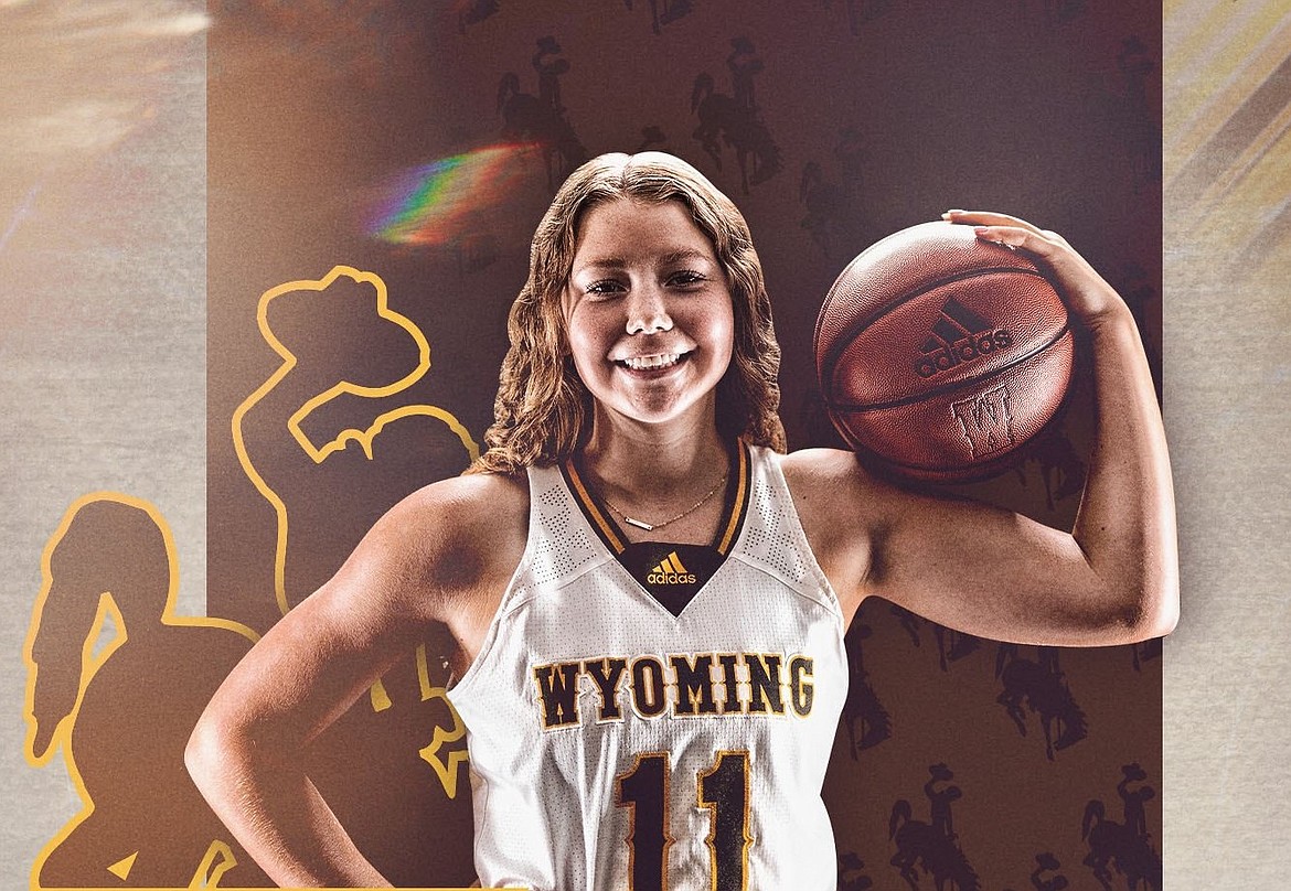 Courtesy Wyoming athletics
Coeur d'Alene High senior Madi Symons signed a letter of intent to play basketball at Wyoming on Wednesday.