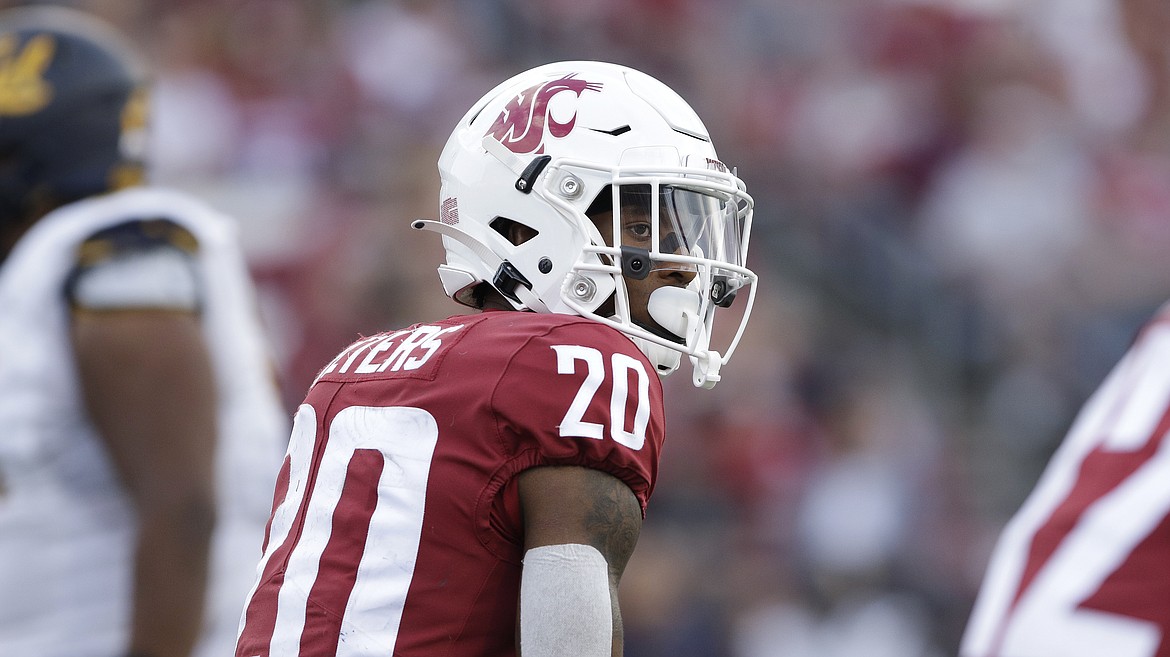Receiver Orion Peters led the Cougars in receiving in Saturday’s win over Stanford, hauling in three passes for 50 yards and a touchdown. Nine different WSU receivers caught a combined