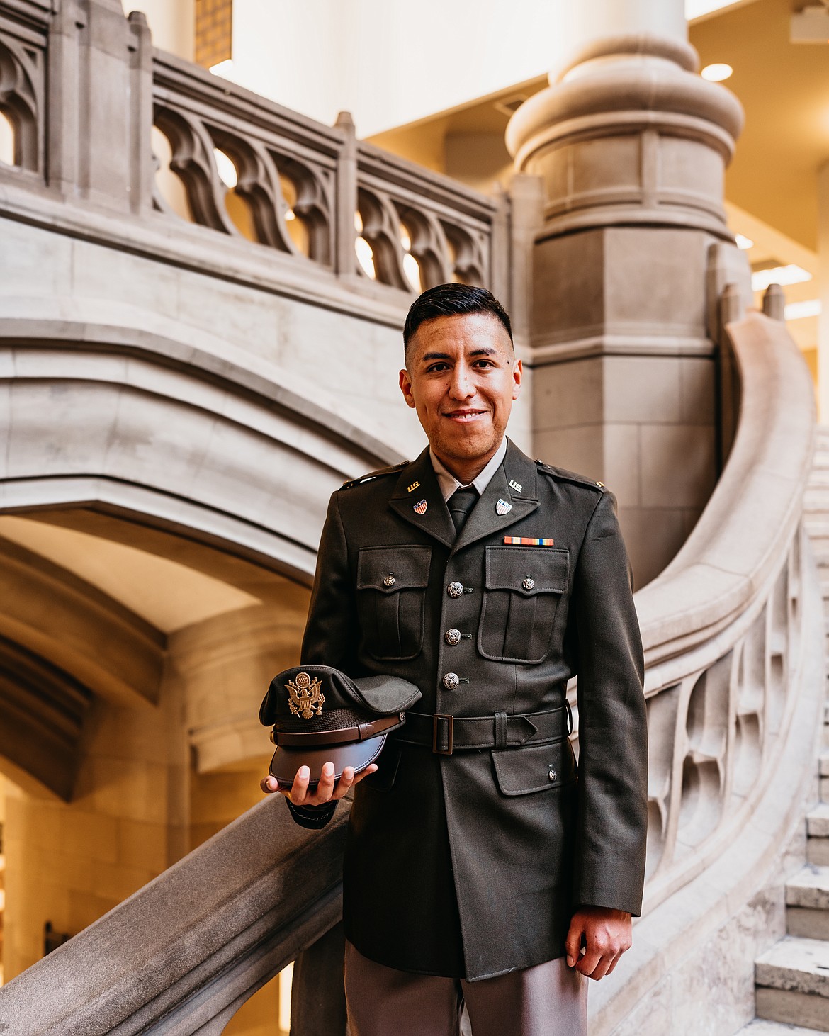 2nd Lt. Pedro Popoca, a Royal City native, recently appeared in a pair of promotional videos for the U.S. Army.