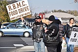 Bikers collect donations