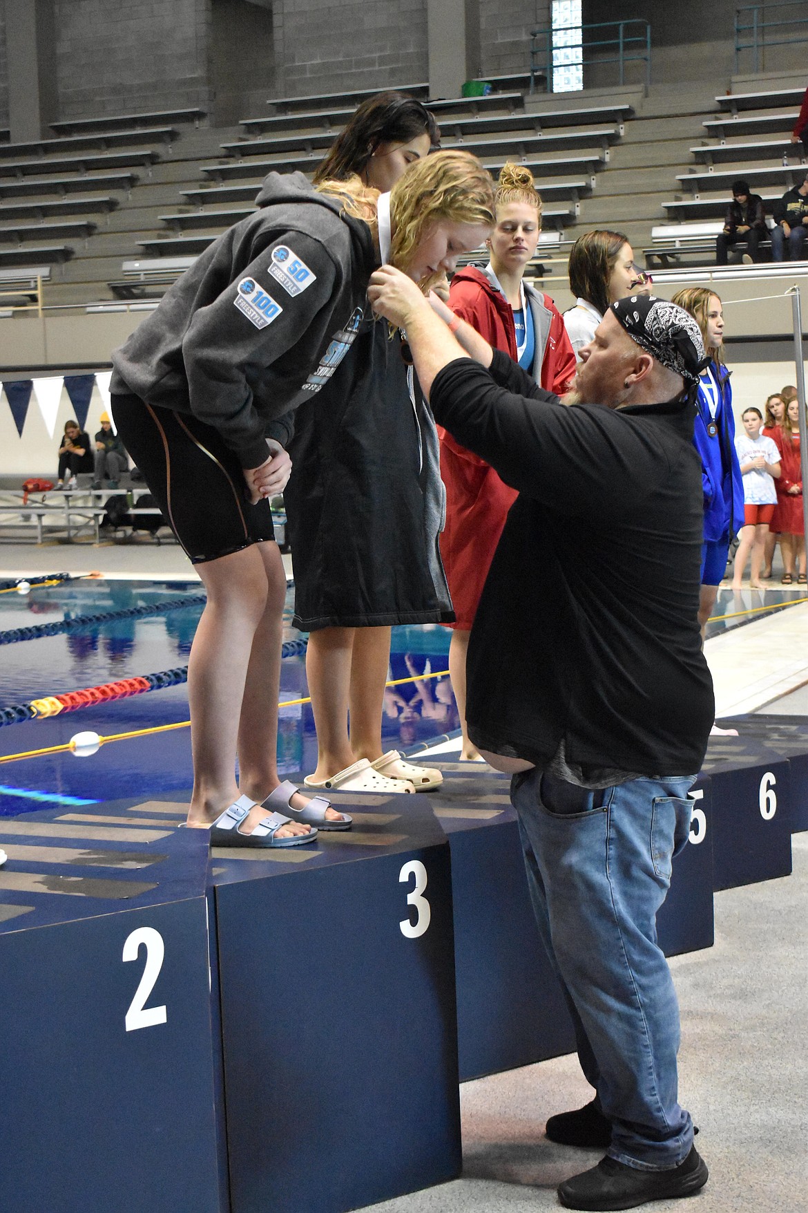 MLHS junior Issabelle Parrish placed 3rd in the 50-yard freestyle with a time of 23.97. She also placed 2nd In the 100-yard freestyle with a time of 52.04