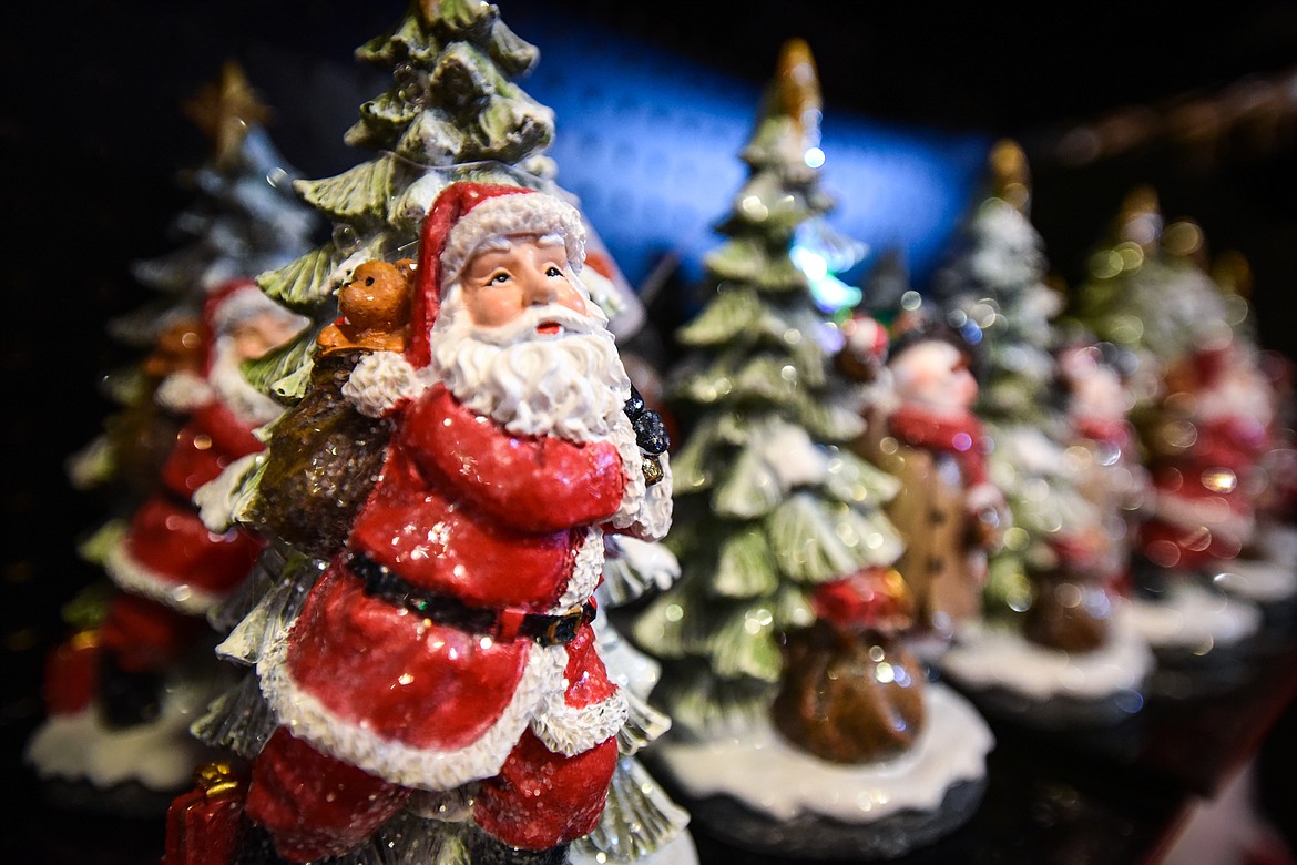 Christmas decorations and gifts at Everything Christmas in Kalispell on Wednesday, Nov. 16. (Casey Kreider/Daily Inter Lake)