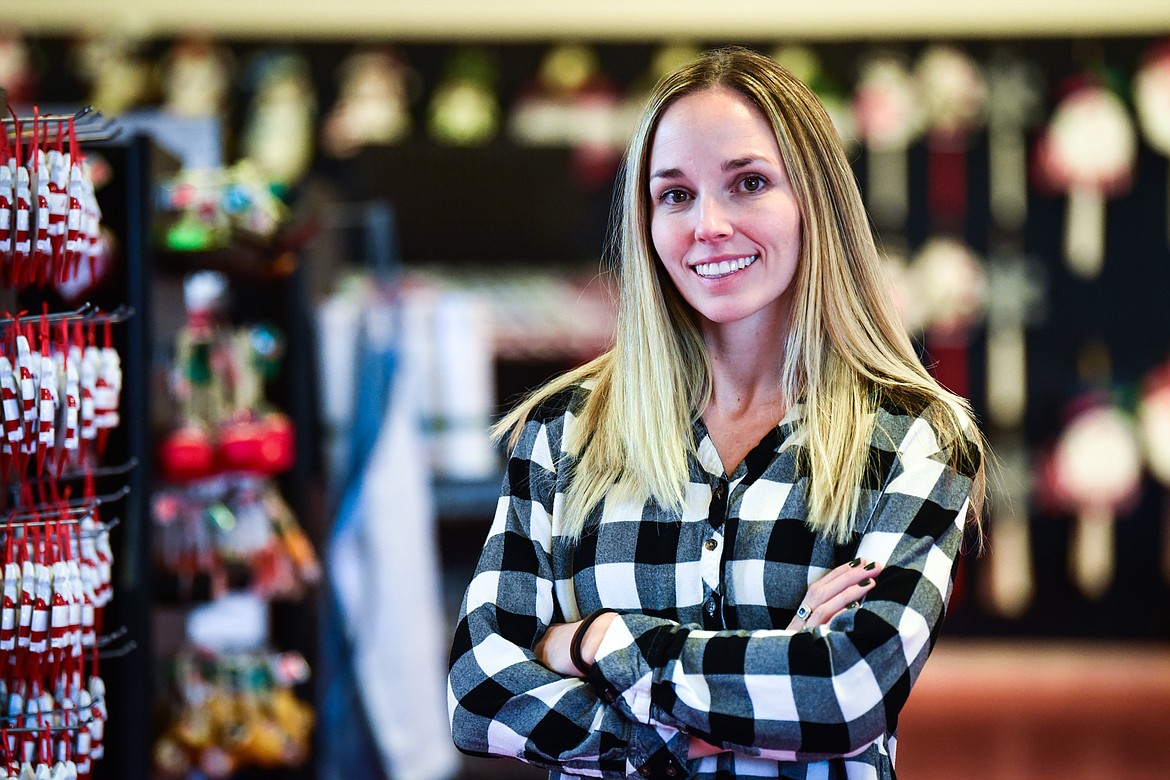 Owner Cassie Baldelli at Everything Christmas in Kalispell on Wednesday, Nov. 16. (Casey Kreider/Daily Inter Lake)