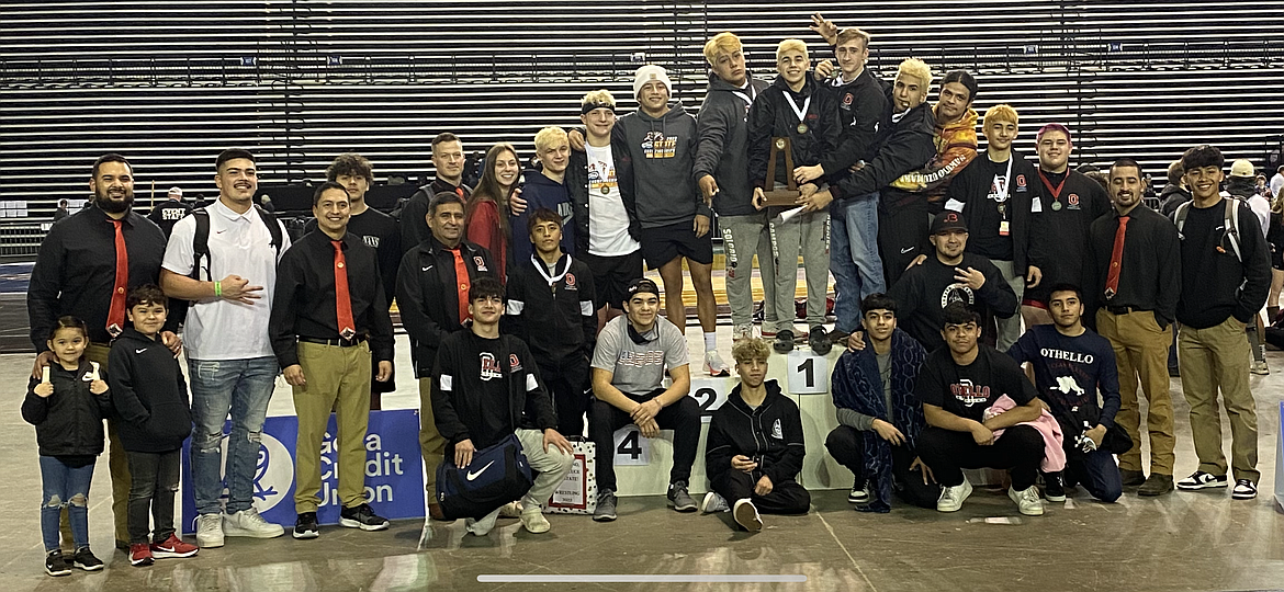 The Othello wrestling team took third place at the 2022 Mat Classic, and coach Rudy Ochoa II said he thinks his team can build on that success.