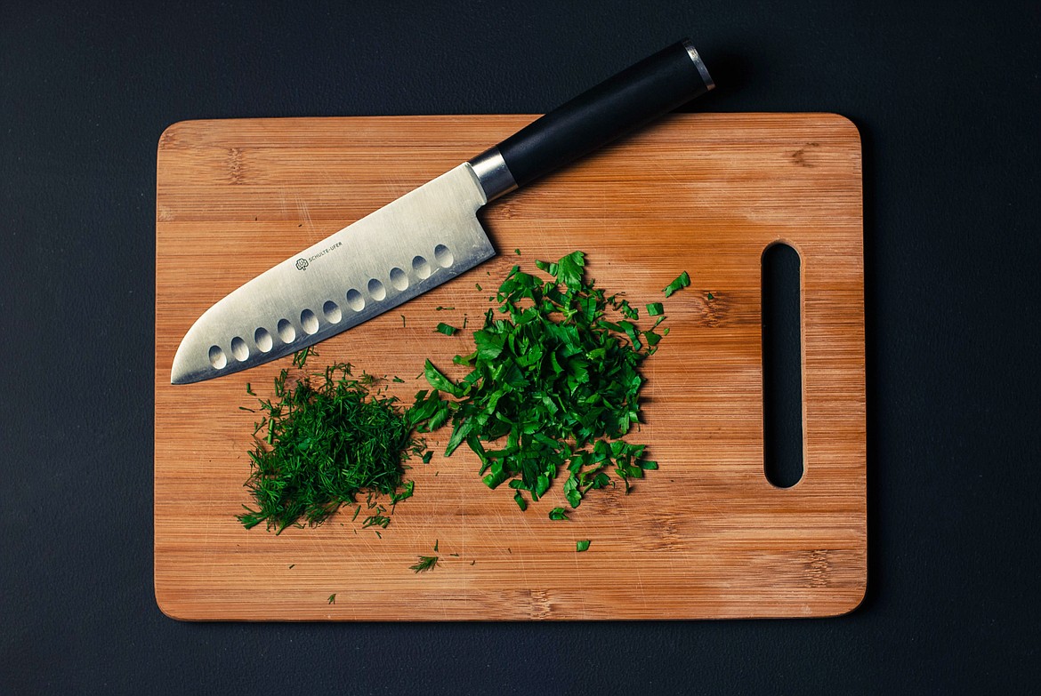 Dried herbs, such as parsley, enhance the season’s dishes and desserts.