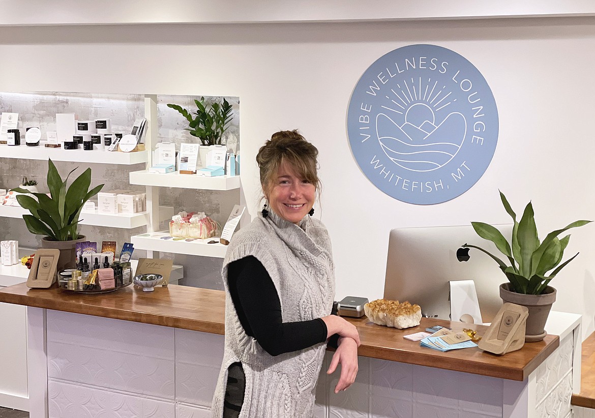 Jessica Coone is the founder of Vibe Wellness Lounge located in the Skyles Building in downtown Whitefish. (Photo provided)