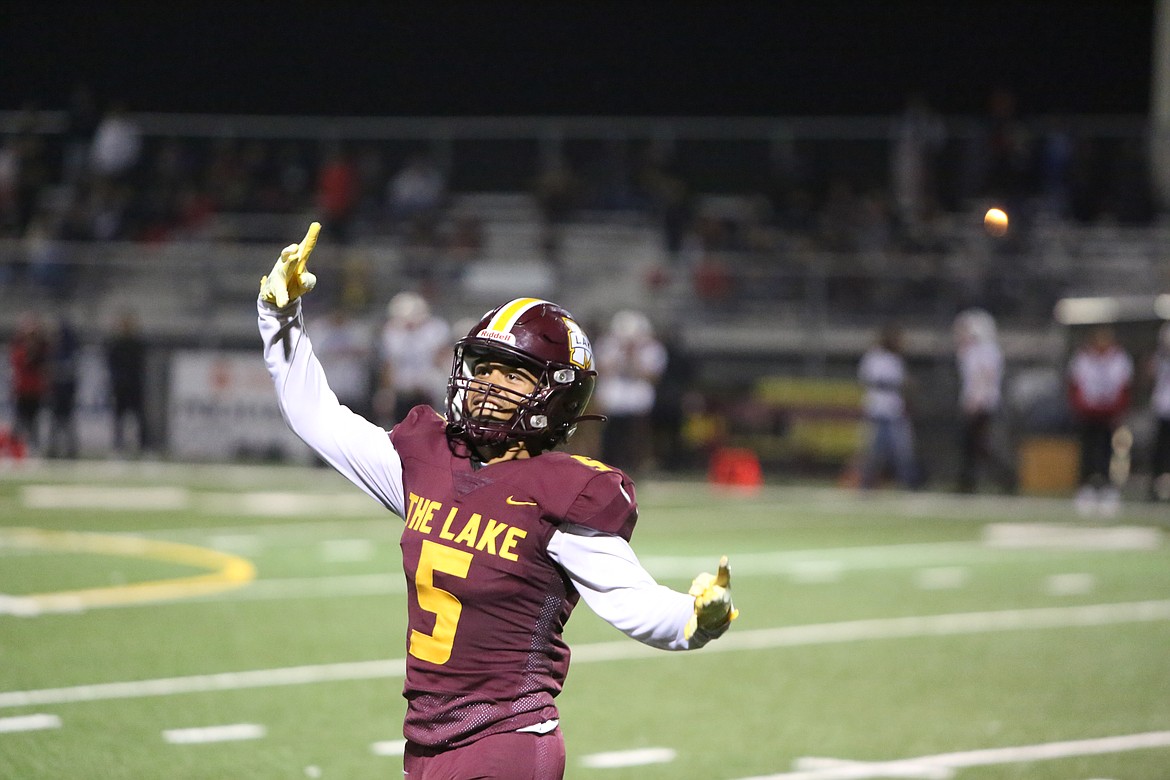 Moses Lake junior Kyson Thomas was named as a Big Nine first-team receiver, defensive back and kick returner.