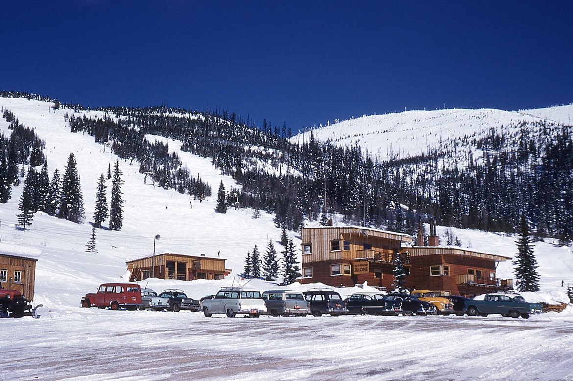 Cars parked in the parking lot at Big Mountain. (Photo courtesy of Whitefish Mountain Resort)