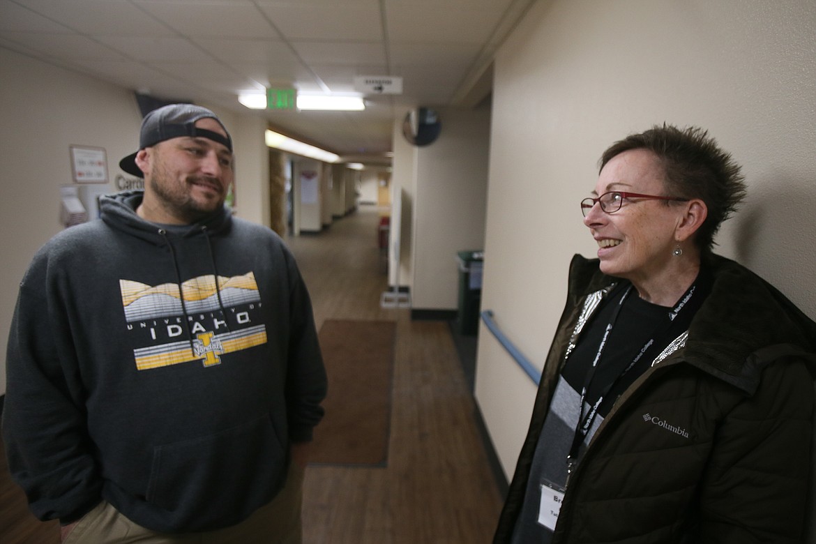 North Idaho College math tutor Brenda Paustian is a friend and mentor of Paul Myers, who is working with Press Christmas for All and Charity Reimagined to have gang-related tattoos removed so he can be successful in his future as a teacher and advocate for troubled youths. "He's done so much personal growth," Paustian said. "He has these goals, and come hell or high water, he's going to make them happen."