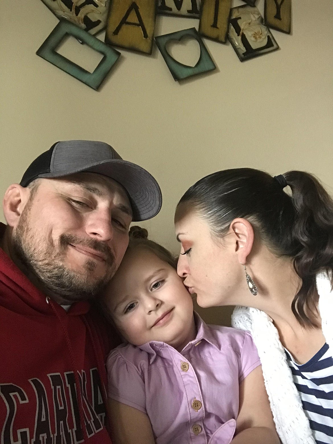 Paul Myers and girlfriend Stephanie Oxner love on their baby girl Nina. Myers walked a dark path until the day Nina was born, when he gave up all substance use. He and Oxner welcomed a second baby in July 2022.